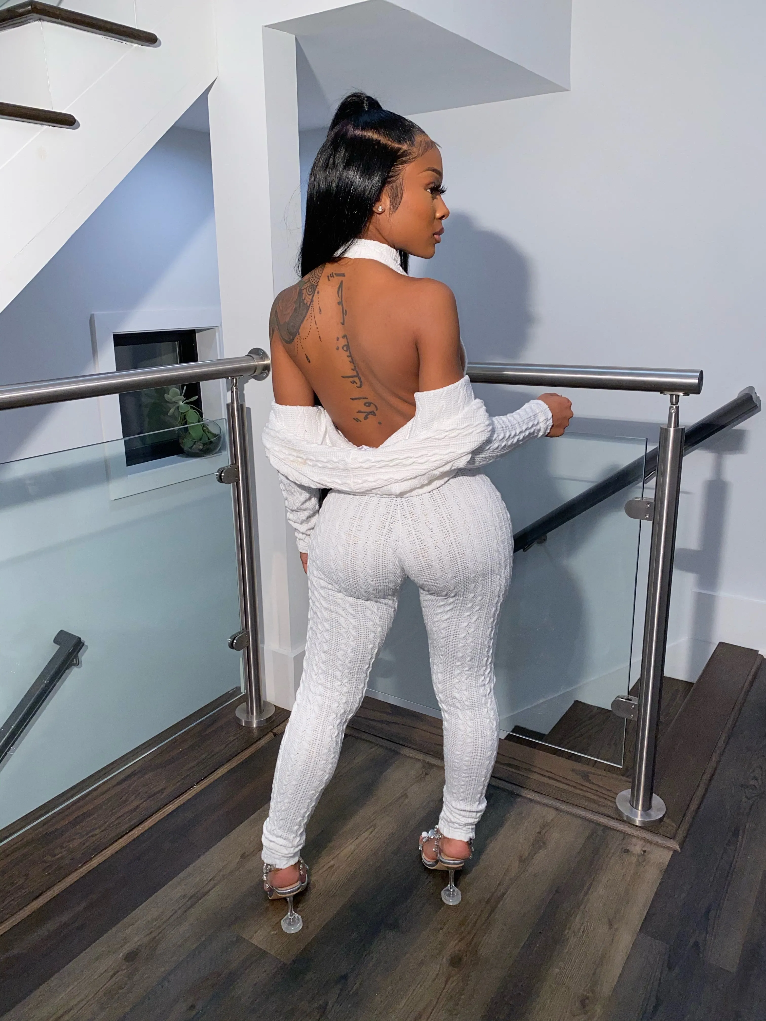 Autumn Sweater Jacket Only White sold by Shane Justin