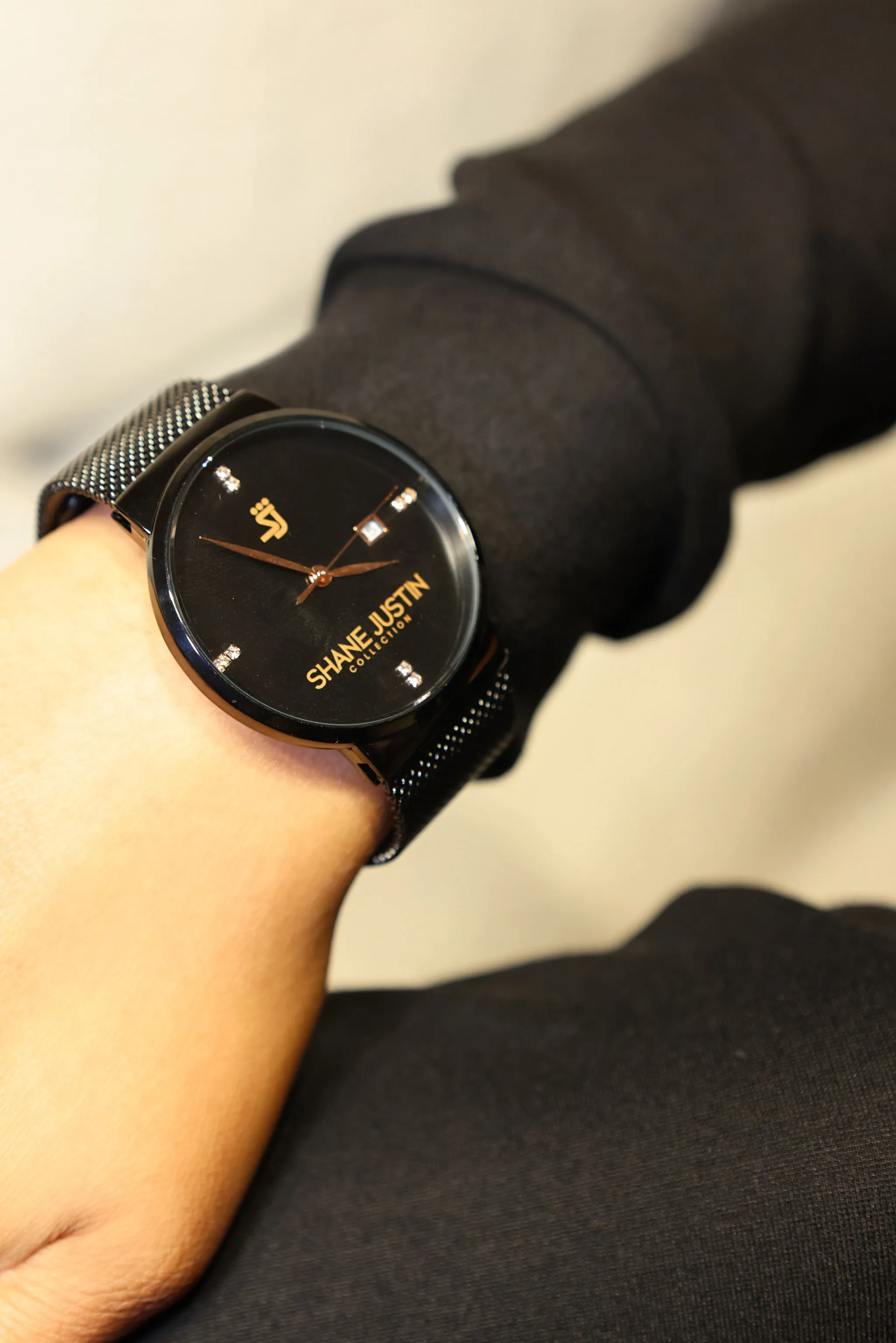 Coined Watch Black sold by Shane Justin