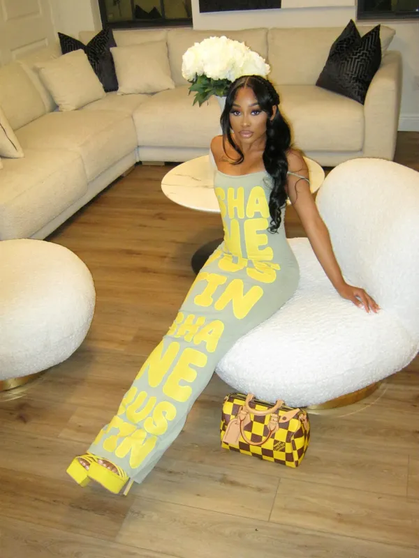 My Body Dress Yellow sold by Shane Justin