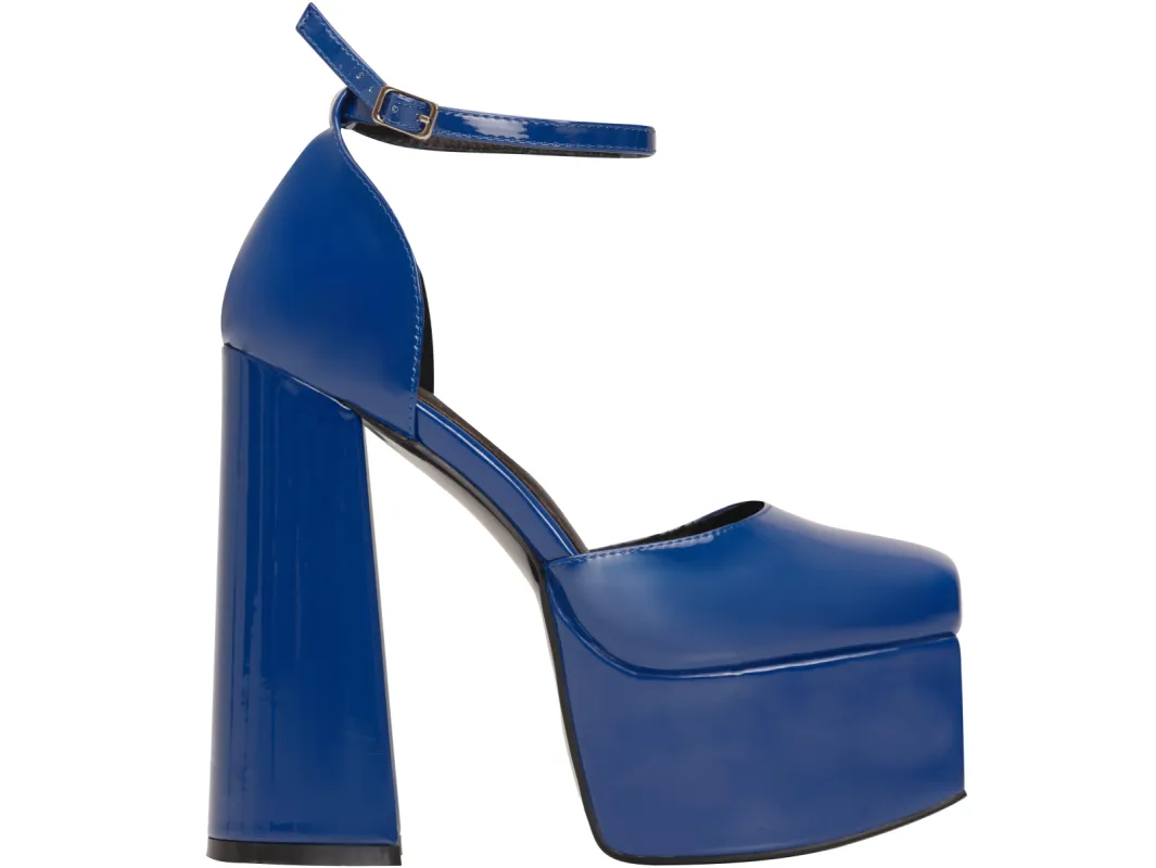 Vintage Platforms Royal Blue sold by Shane Justin