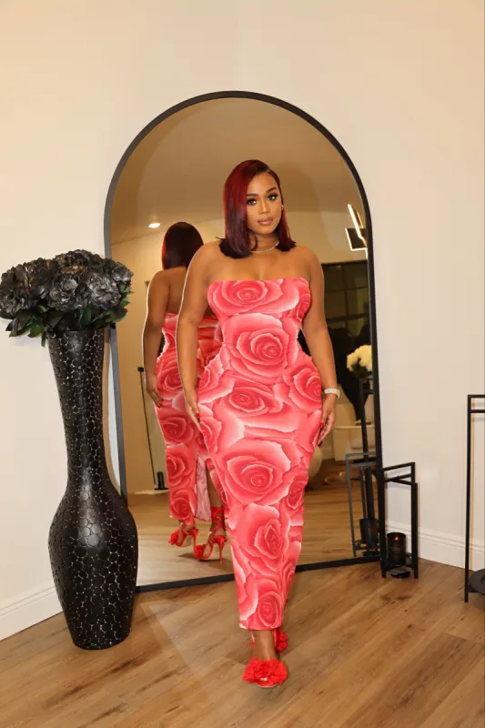 Rose Petal Tube Dress sold by Shane Justin