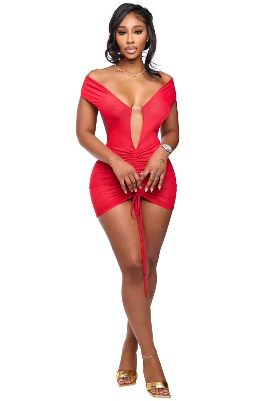 Love Spell Dress Red sold by Shane Justin