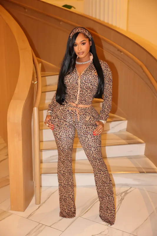 The Wild Muse Cheetah Set Brown made by Shane Justin