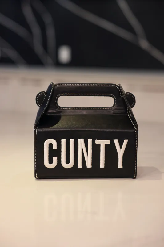 CUNTY Lunch Box Purse made by Shane Justin