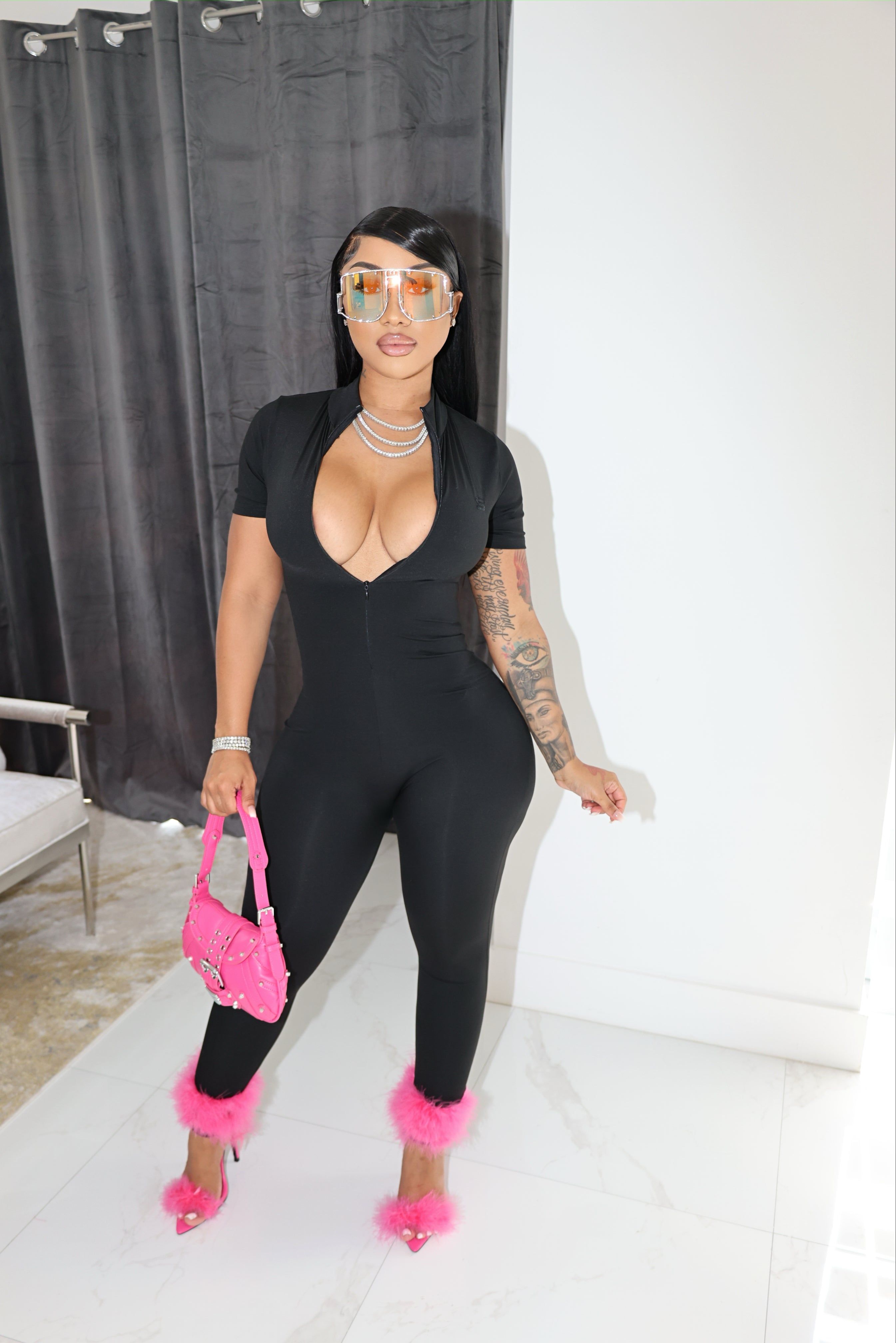 Jane Jumpsuit Black sold by Shane Justin