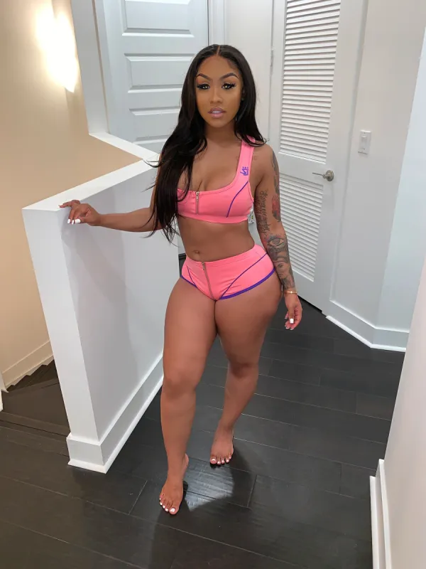 Miami Brief Bottom Pink sold by Shane Justin