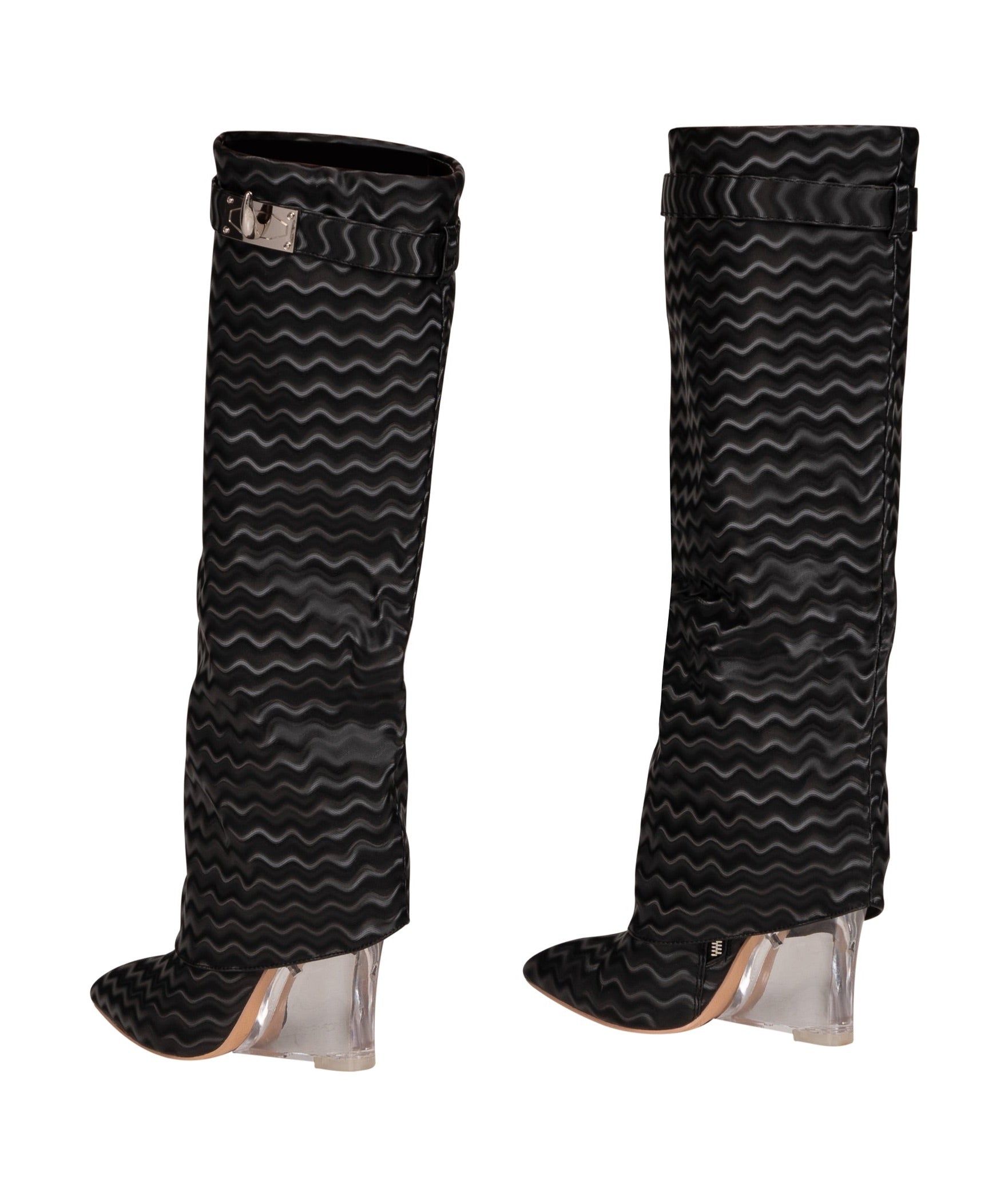 Wavy Boots Black sold by Shane Justin product image thumbnail 2