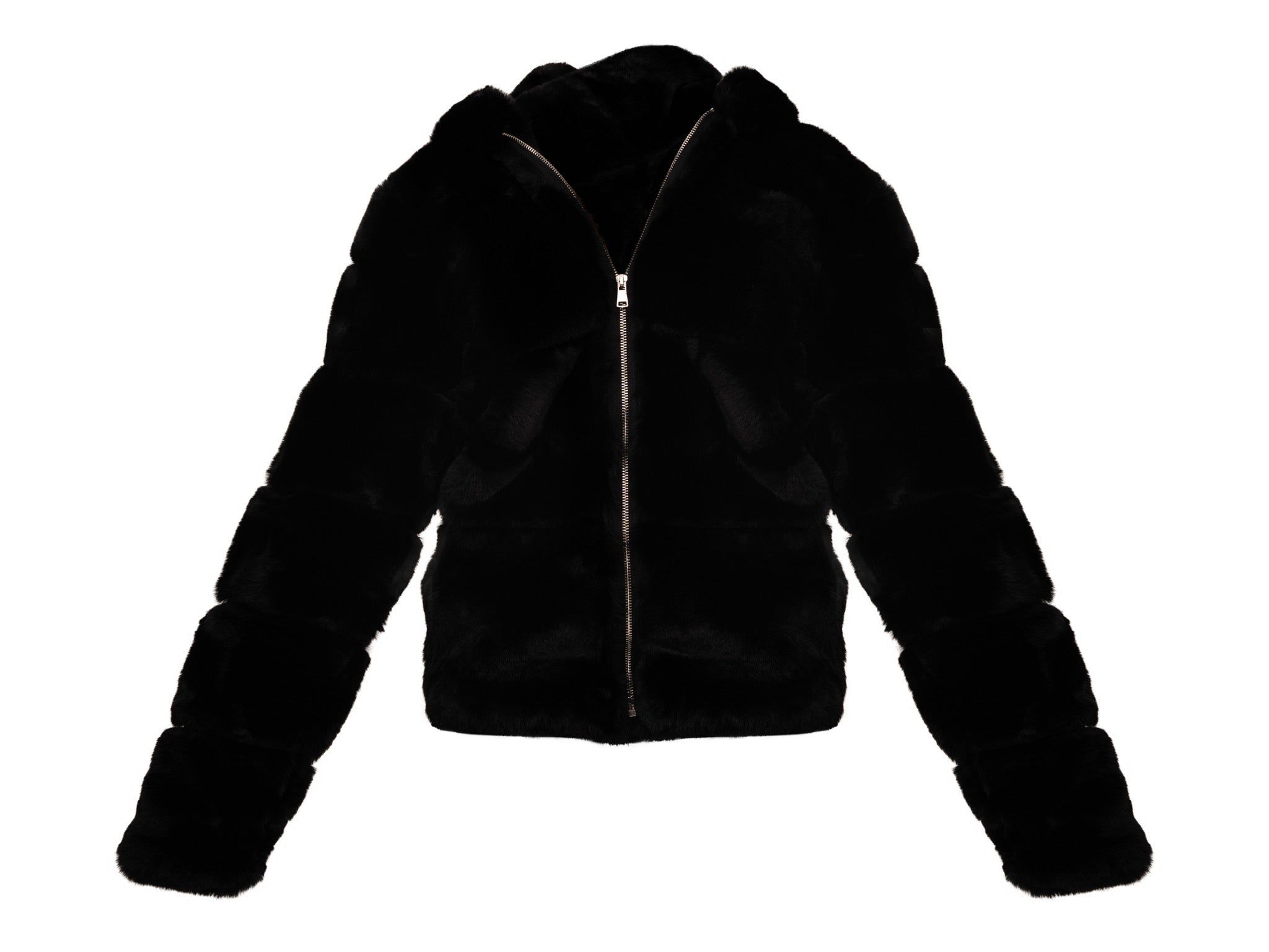 Unisex Fur Coat Black sold by Shane Justin