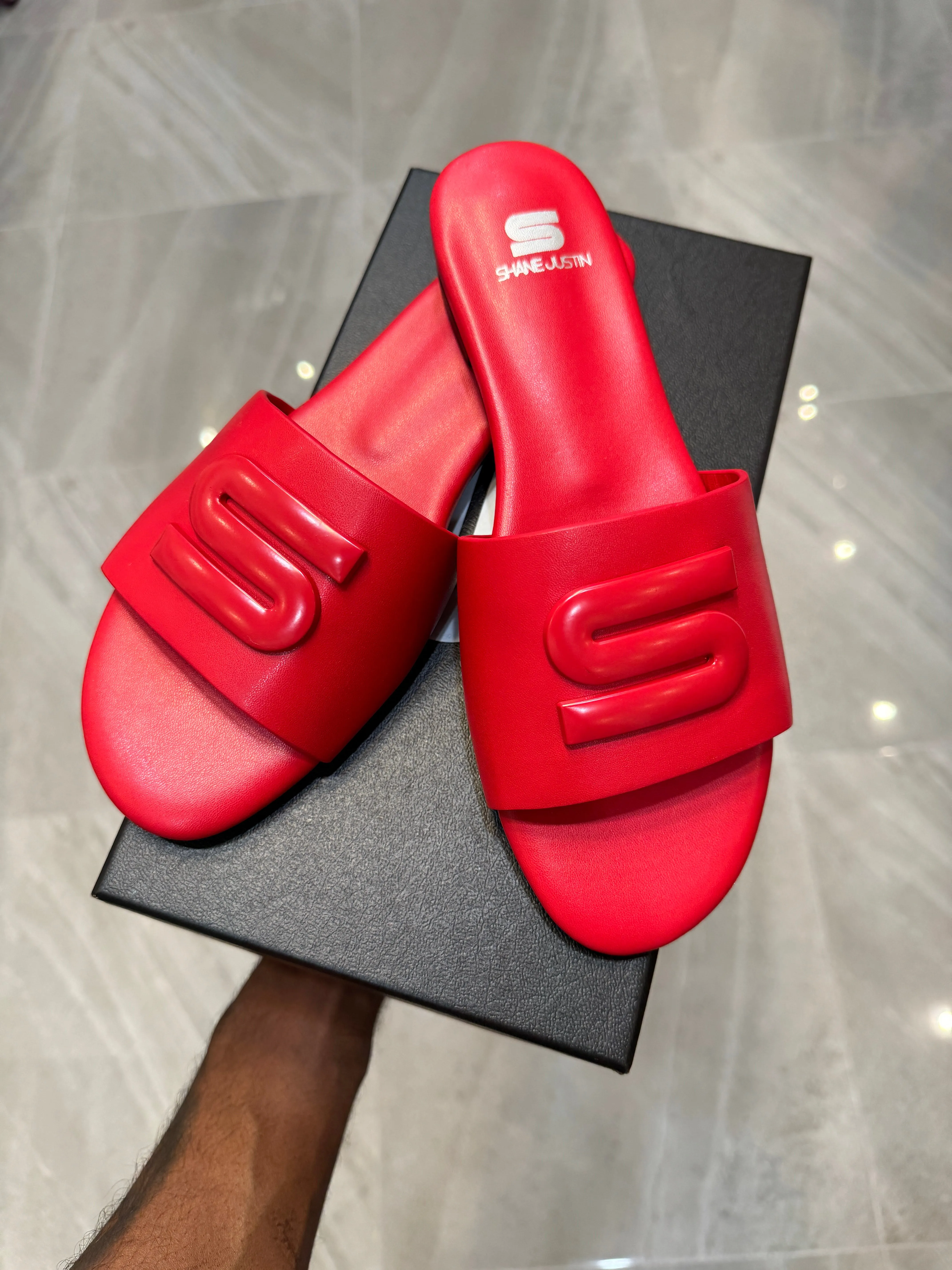 Shane Flat Sandal Red sold by Shane Justin product image thumbnail 2