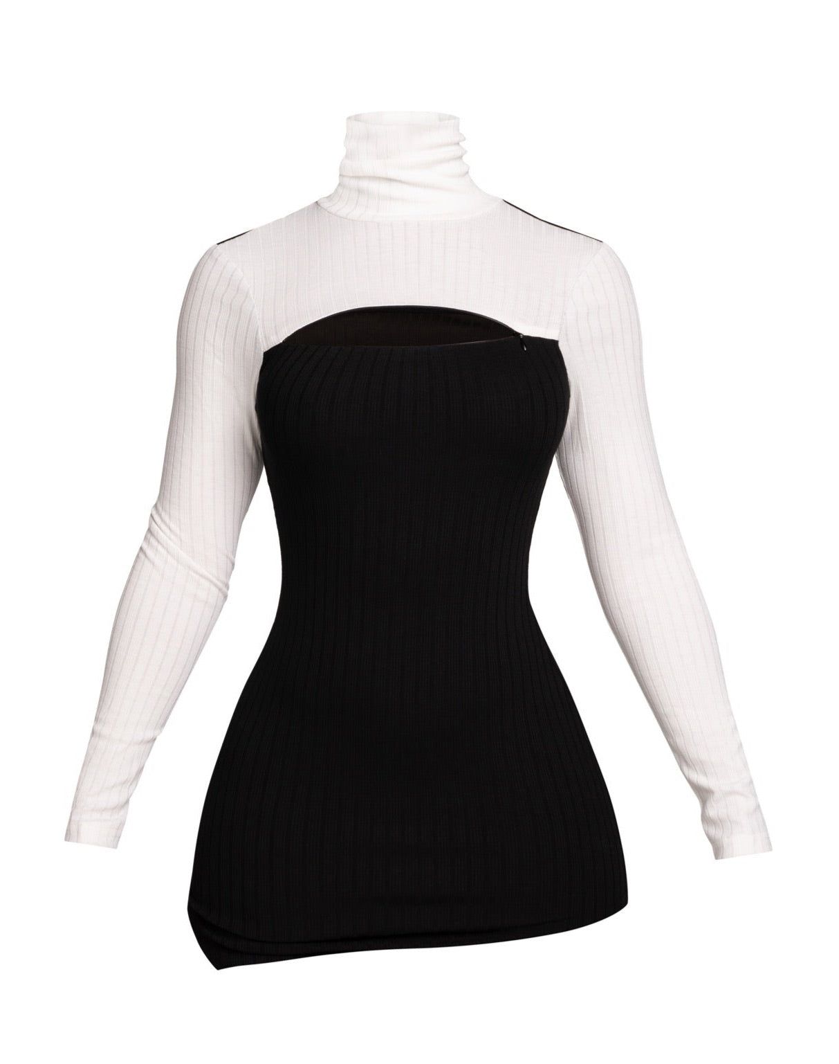 2 Tone Mini Dress Black sold by Shane Justin