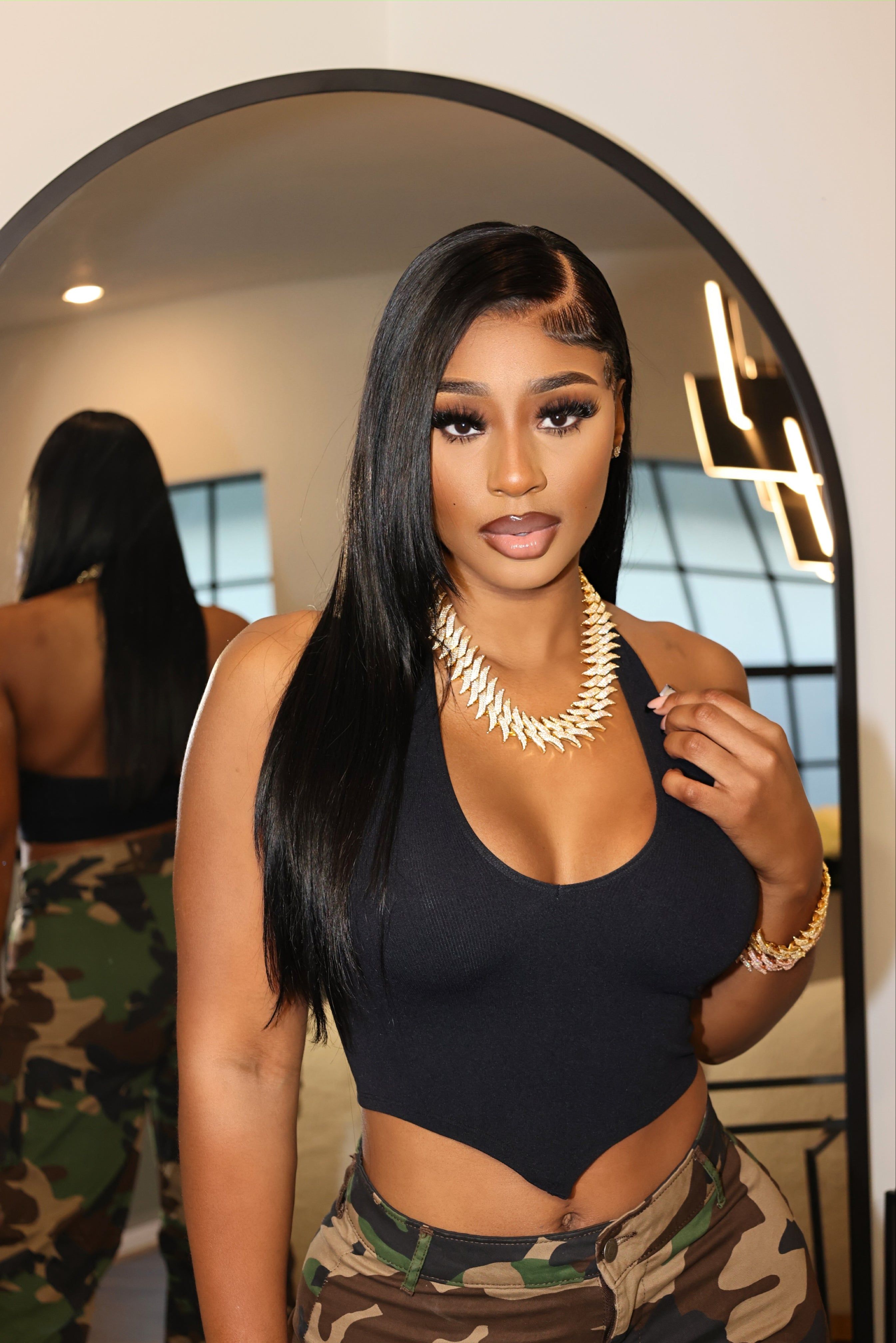 Halter Point Top sold by Shane Justin