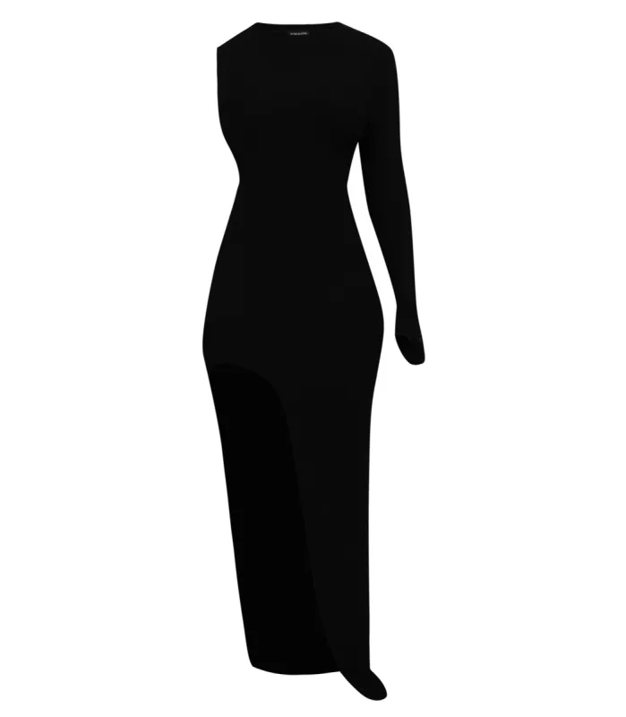 Step Ahead Dress Black sold by Shane Justin