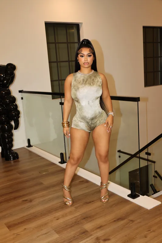 Jade Romper Green sold by Shane Justin