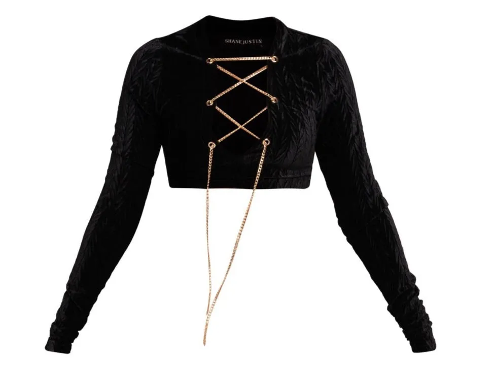 Golden Touch Top Black sold by Shane Justin product image thumbnail 4