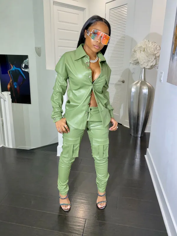 Suave Set Green Shirt sold by Shane Justin