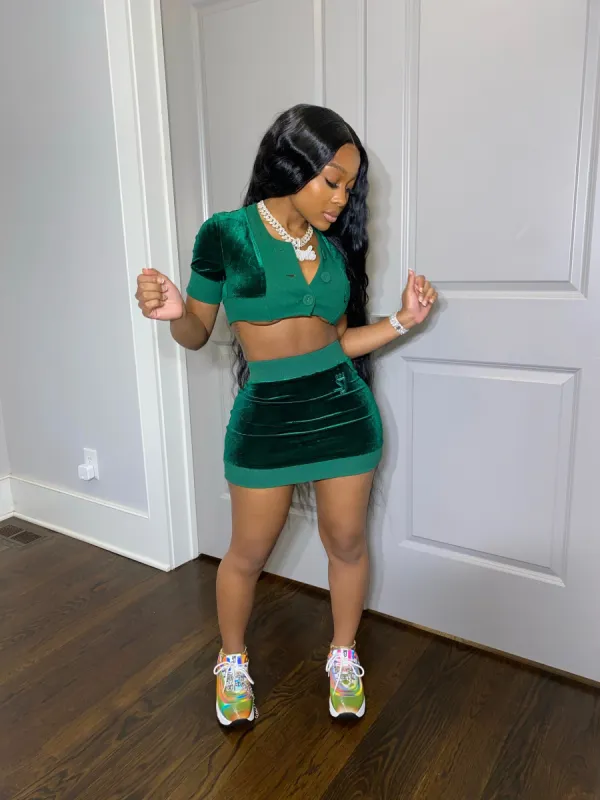 Smooth Prep Skirt Green sold by Shane Justin