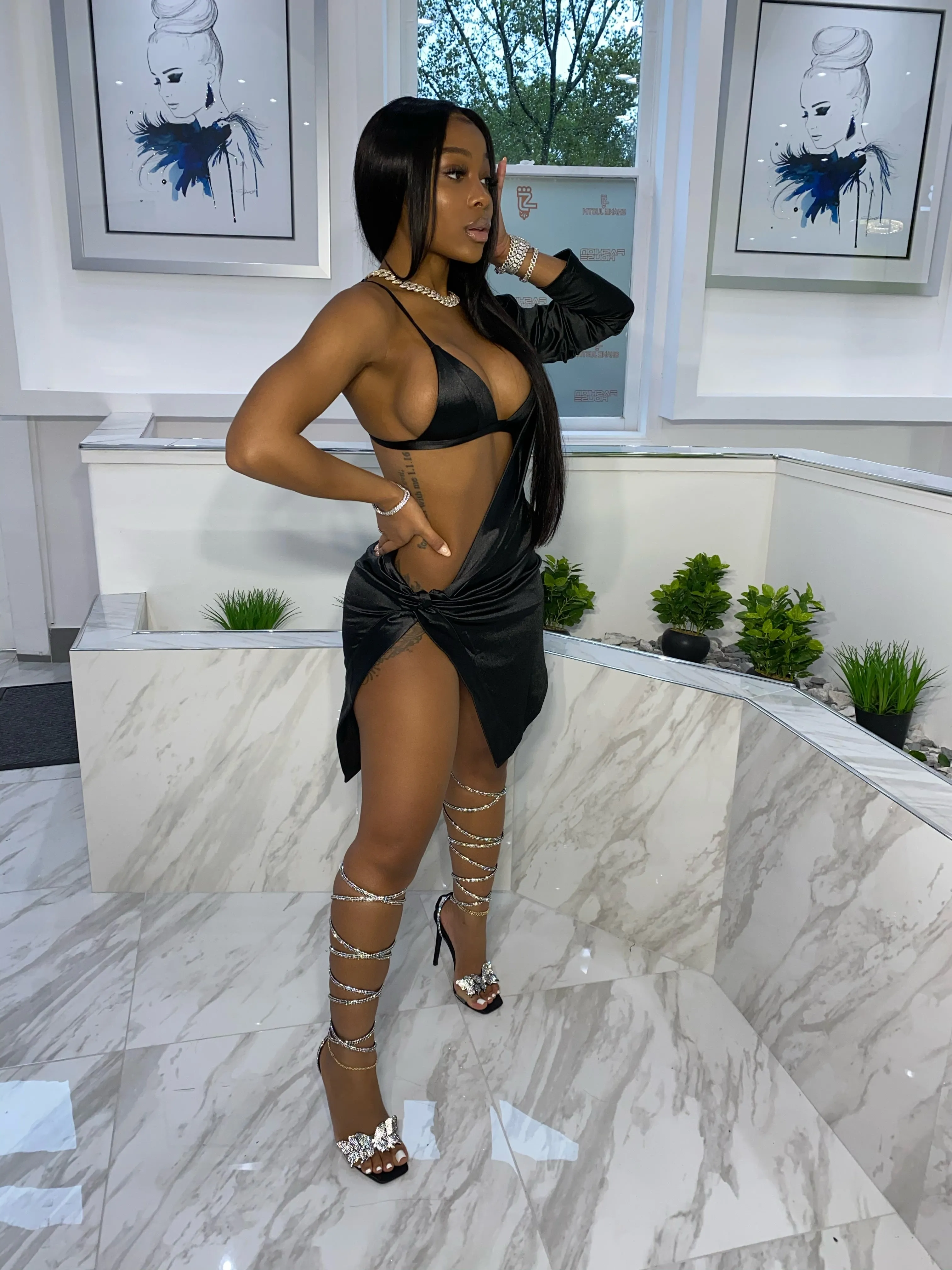 Split Decision Dress sold by Shane Justin product image thumbnail 2