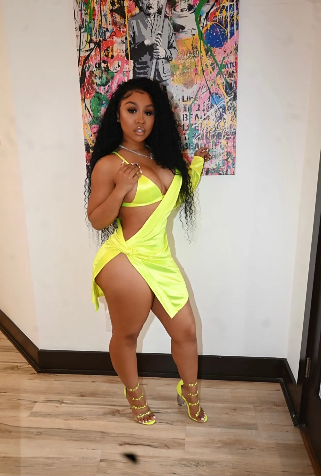 Split Decision Dress sold by Shane Justin product image thumbnail 3