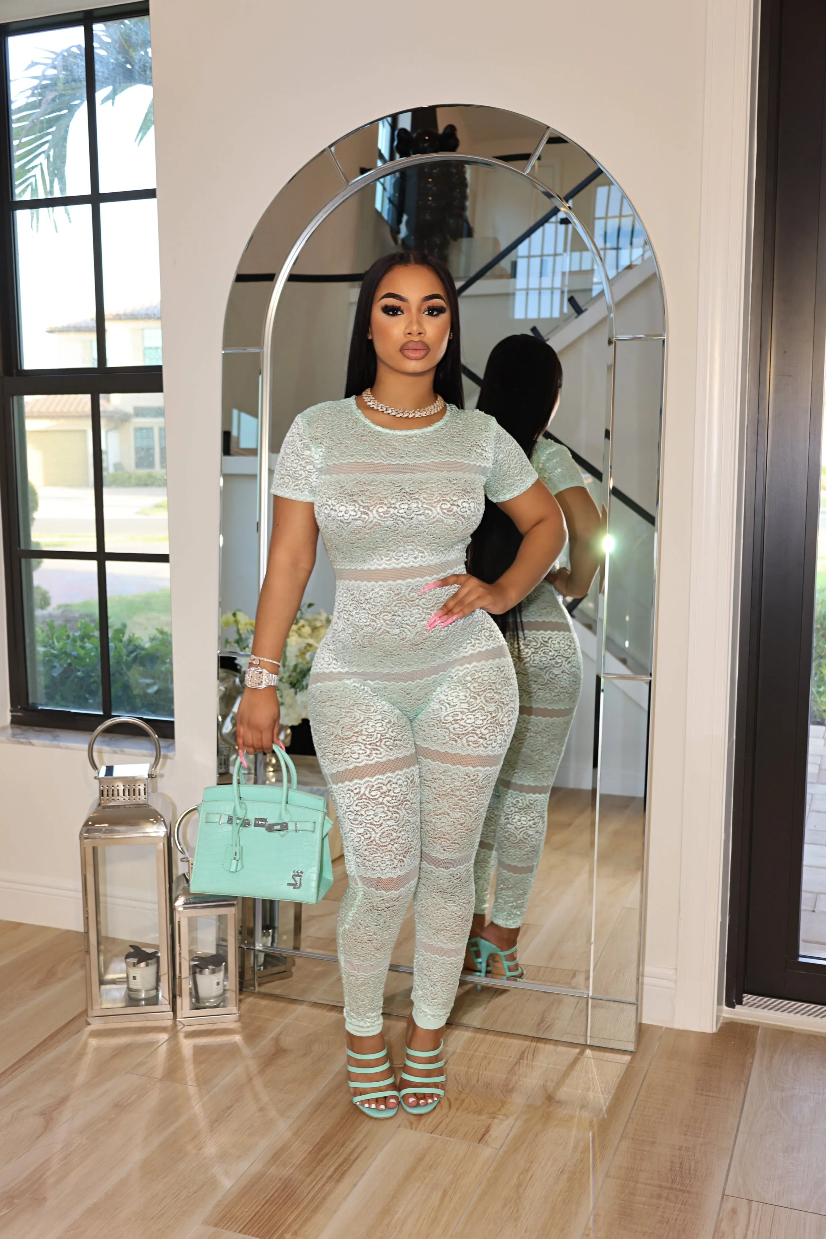 Minty Jumpsuit sold by Shane Justin