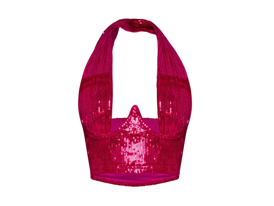 Lights Camera Action Top Pink sold by Shane Justin