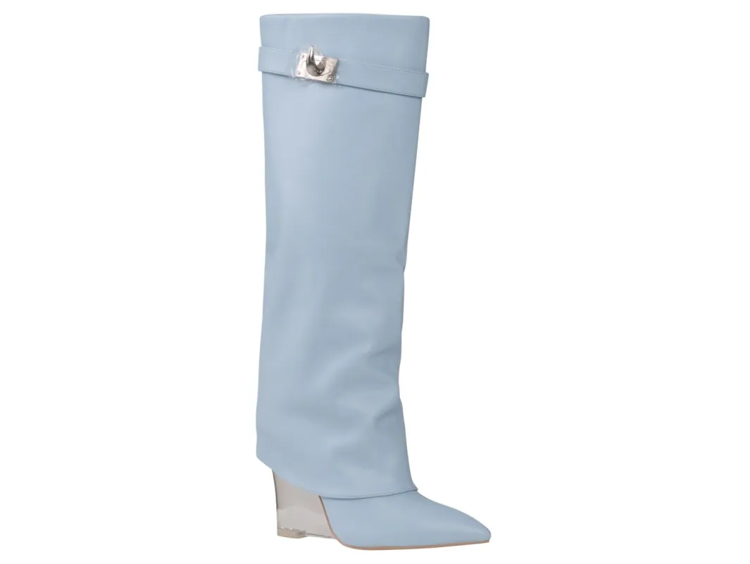 Shane Boots Baby Blue made by Shane Justin