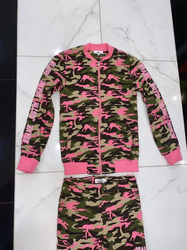 Battle Drip Pink Jacket sold by Shane Justin