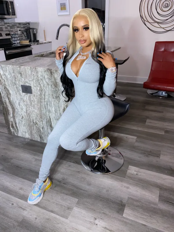 Basic Jumpsuit Grey sold by Shane Justin