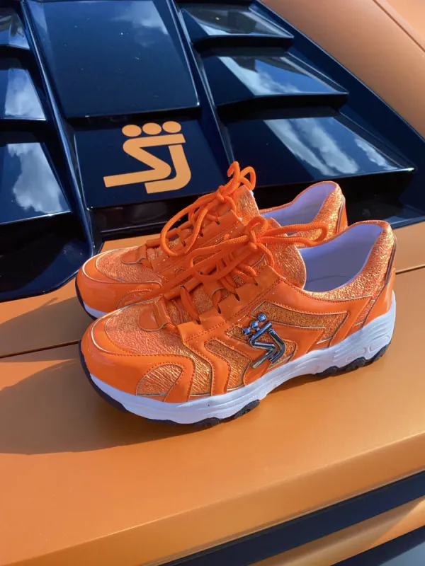 Confetti Trainers Orange sold by Shane Justin