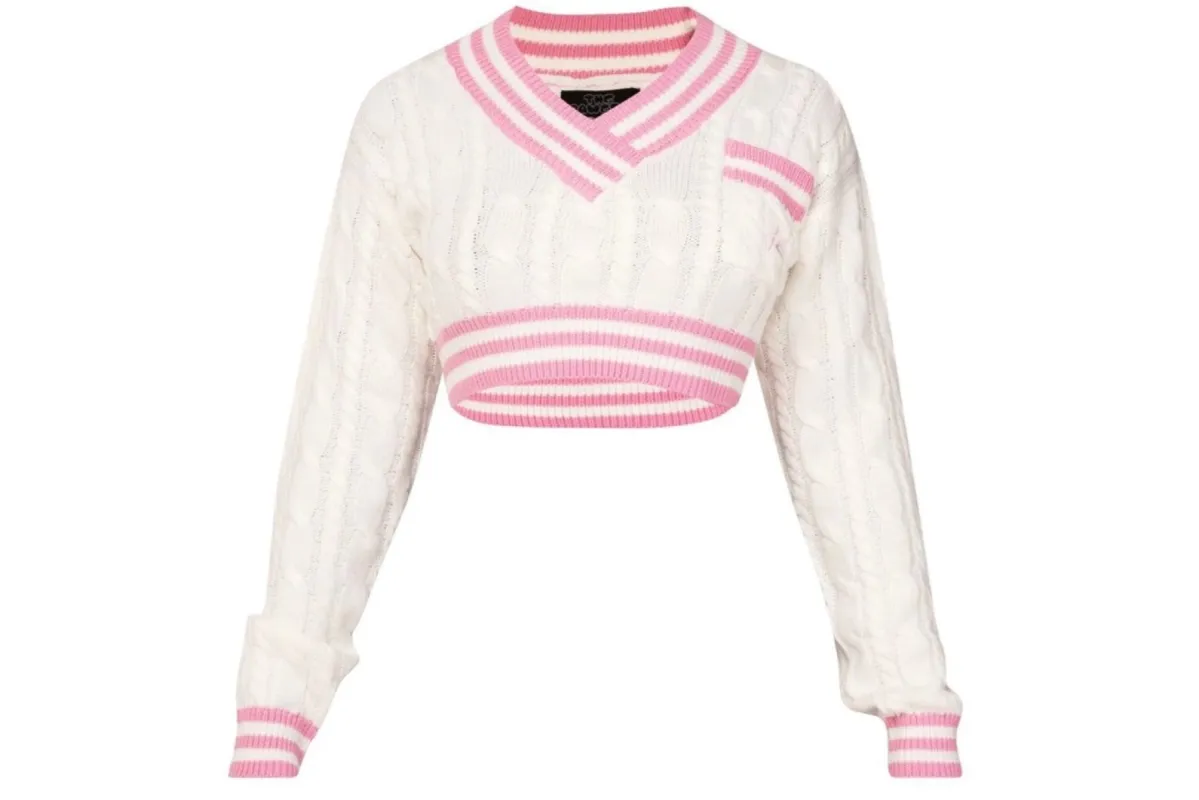 Raw Crop Sweater Pink (The Rawest) sold by Shane Justin