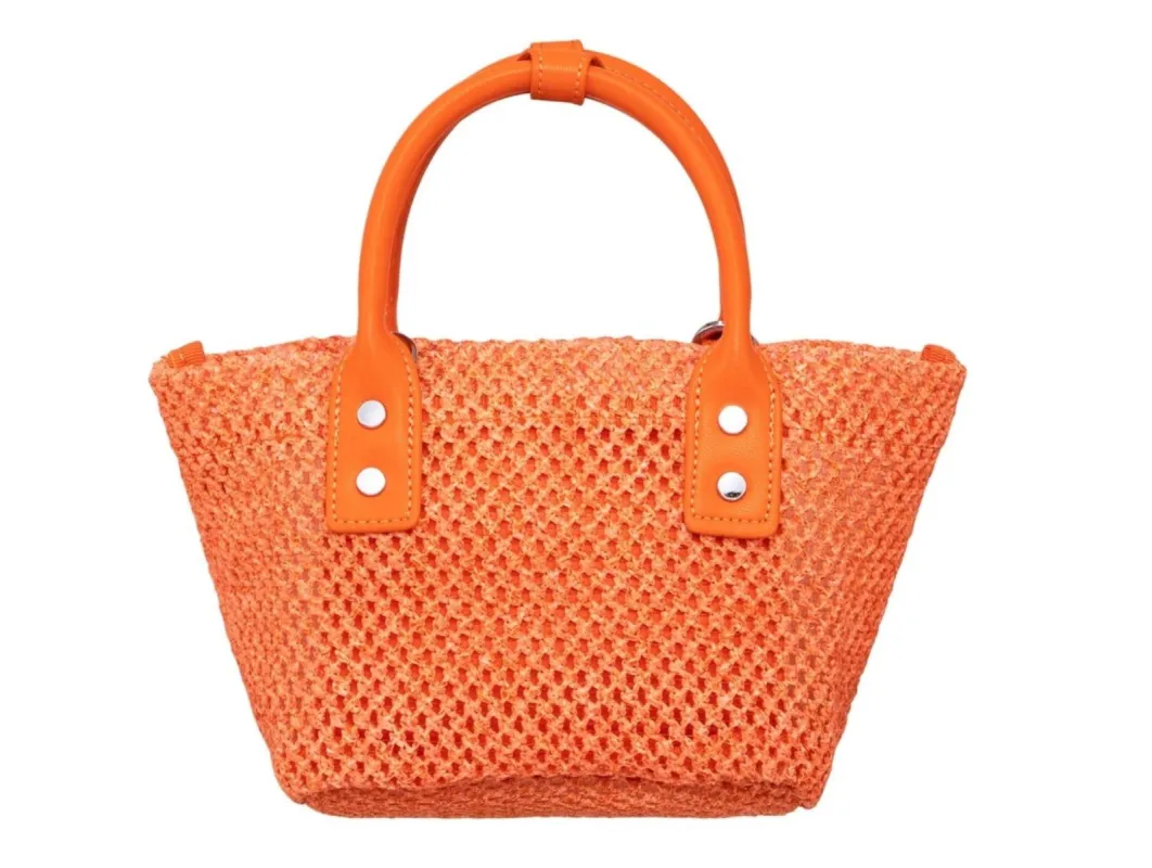 Basket Knit Bag Orange sold by Shane Justin