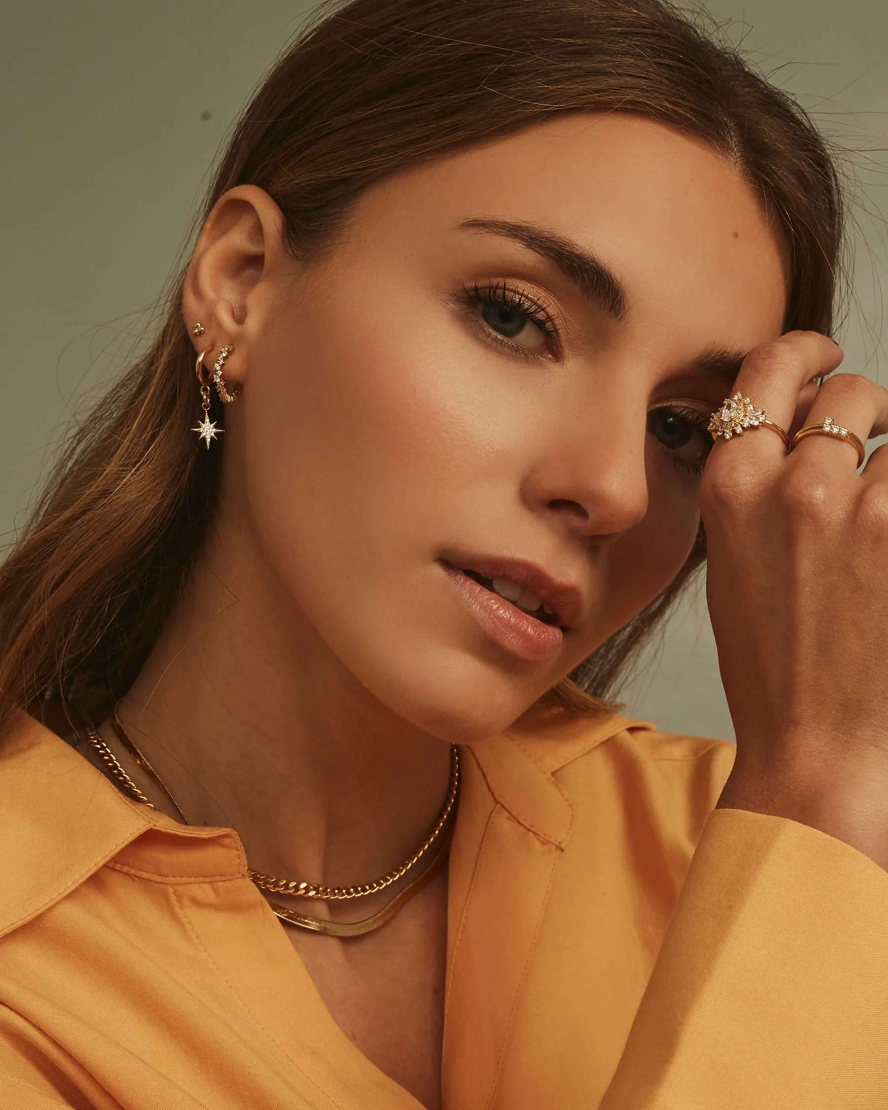 Guadaloupe Small Hoop Earrings sold by Apodemia product image thumbnail 2