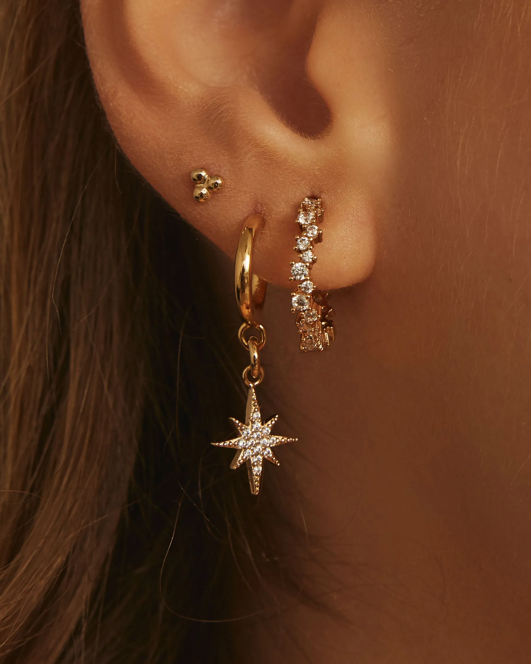 Guadaloupe Small Hoop Earrings sold by Apodemia product image thumbnail 5