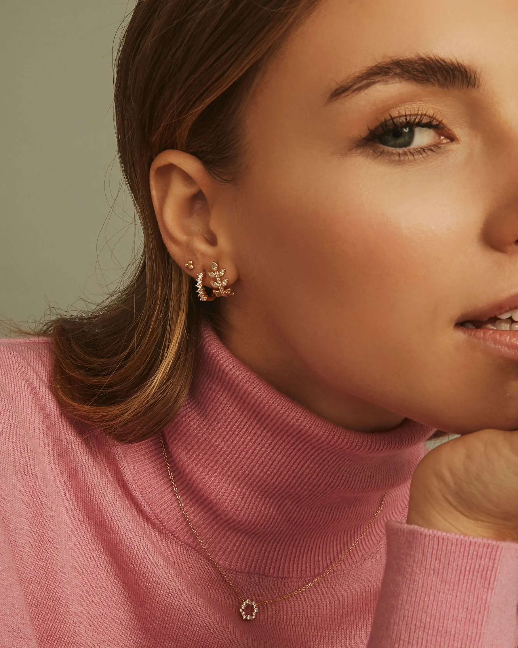 Lobe Hoop Earrings sold by Apodemia product image thumbnail 4