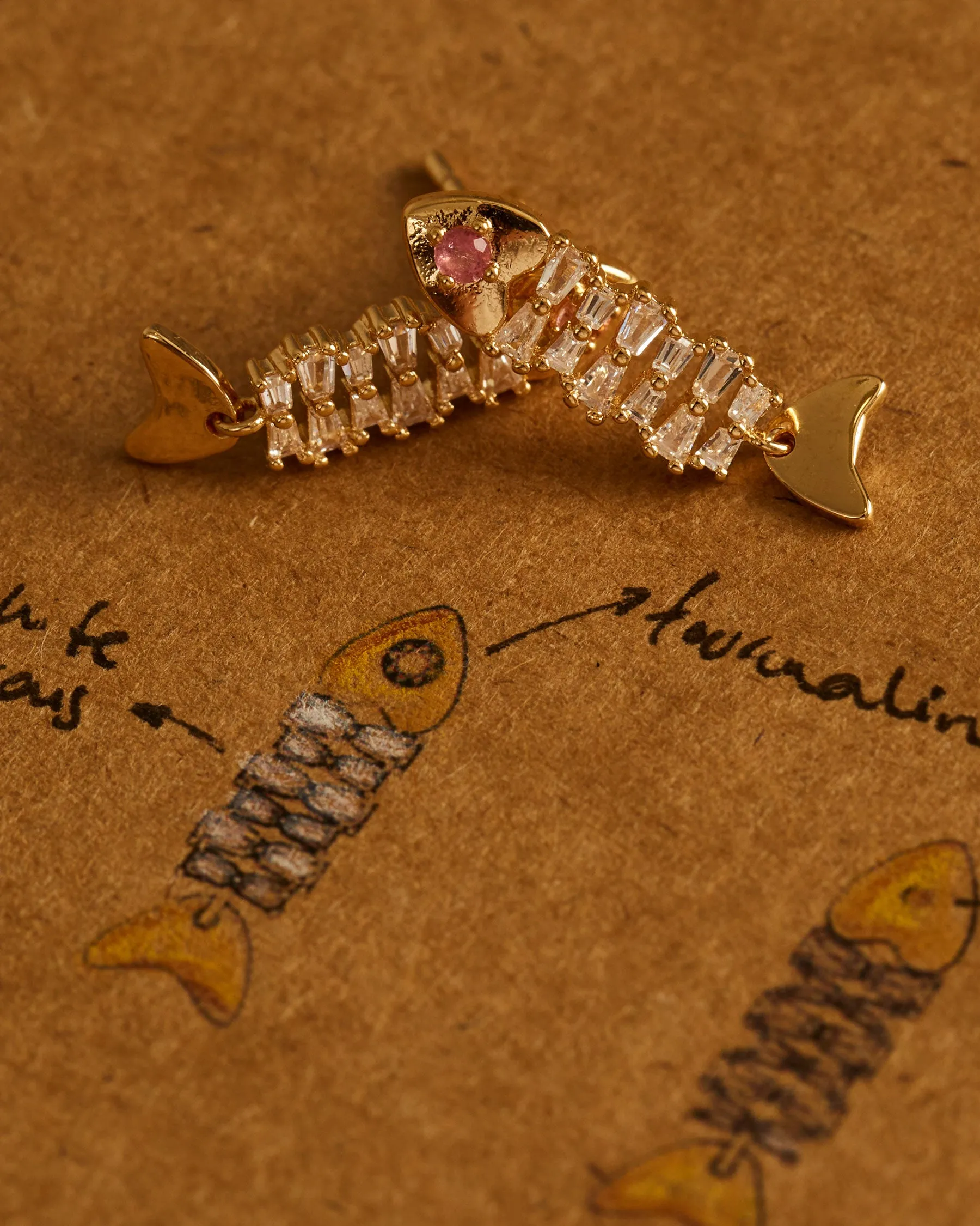 Sea Creatures Sparkle Earring sold by Apodemia product image thumbnail 3