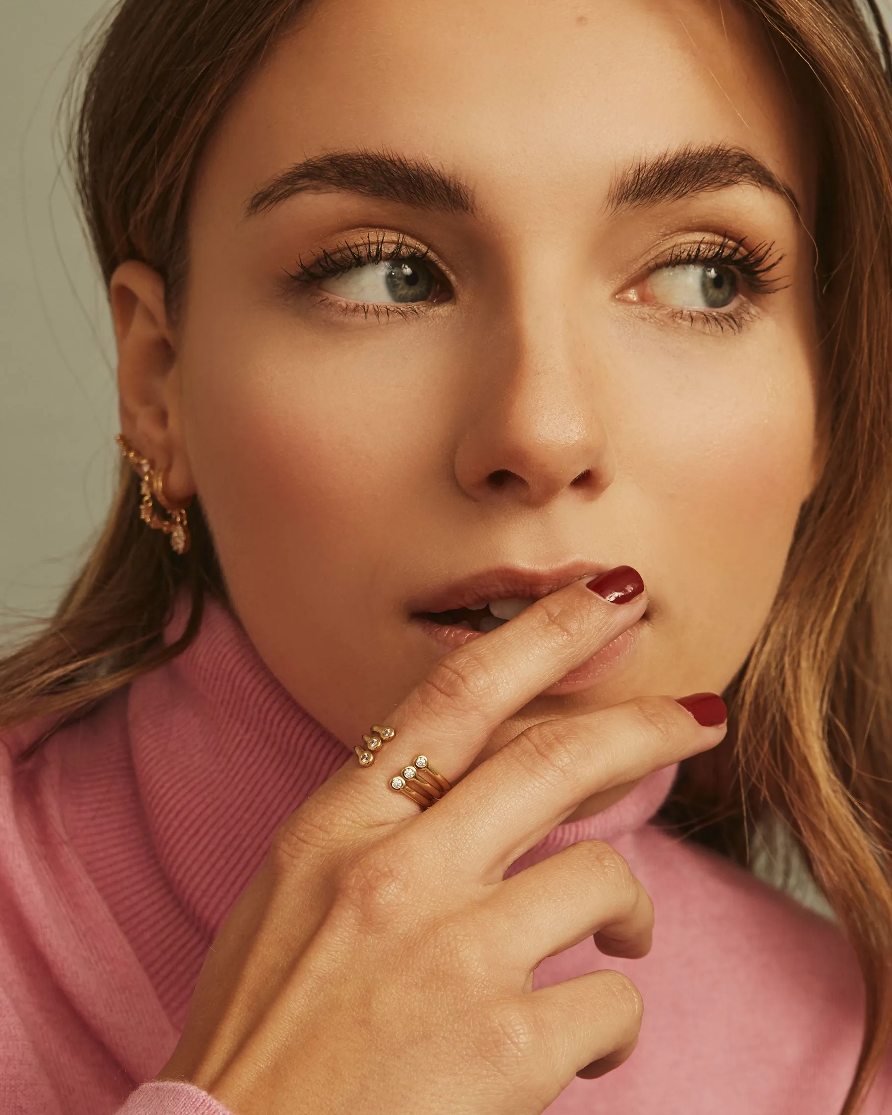 Night Sky Map Triple Adjustable Ring sold by Apodemia product image thumbnail 3