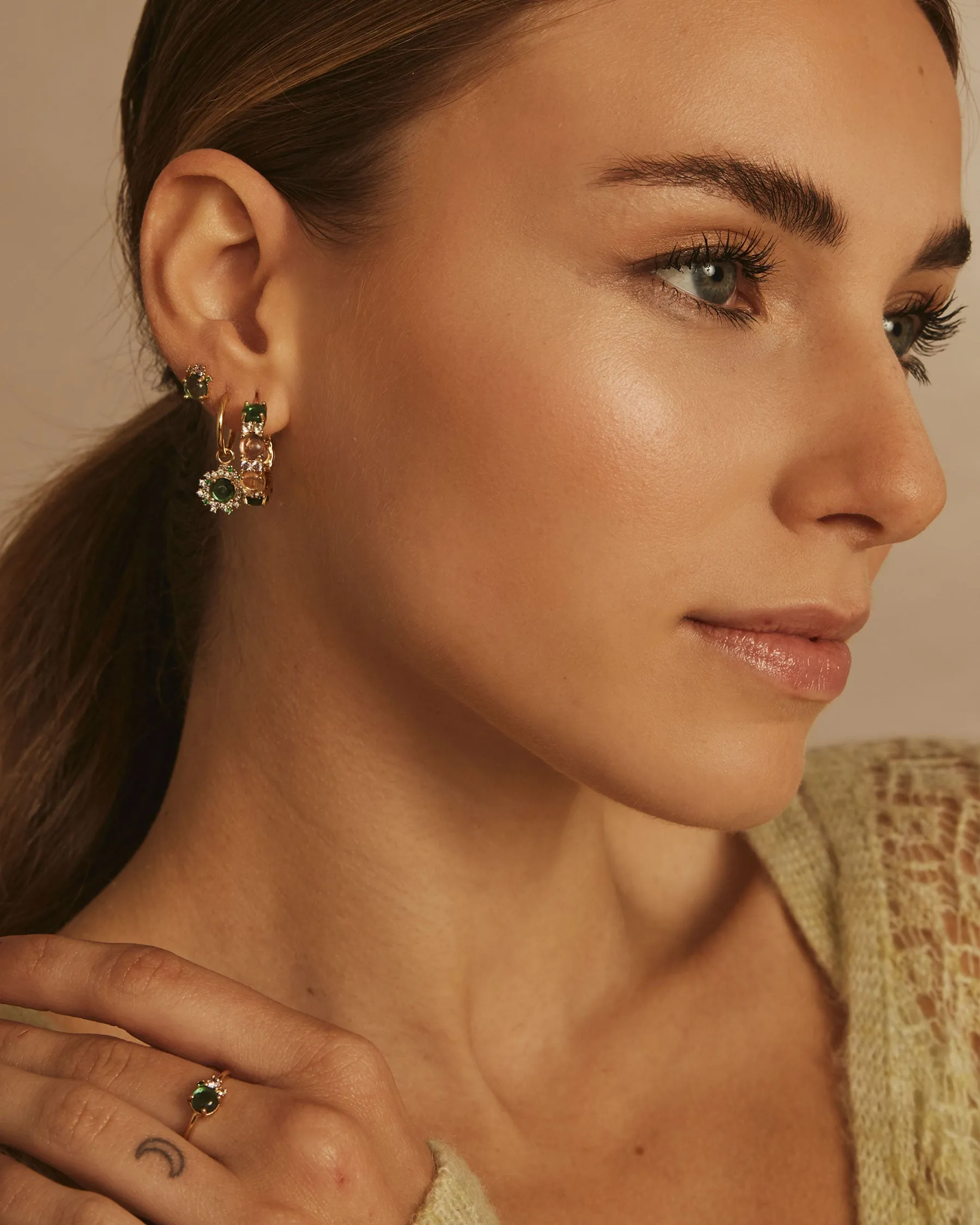 Lofoten Island Hoop Earrings sold by Apodemia product image thumbnail 2