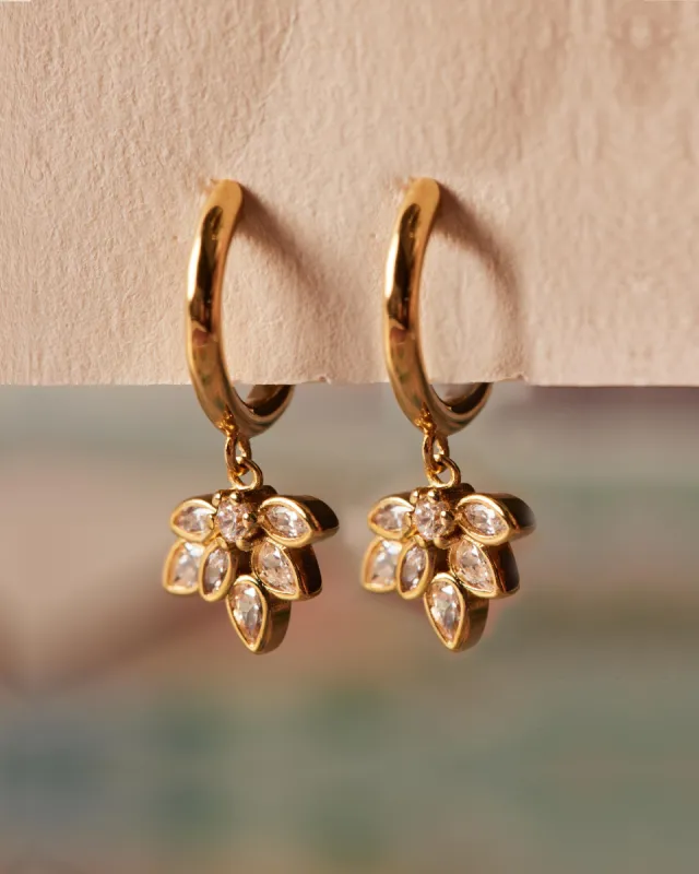 Succulent Hoop Earrings sold by Apodemia