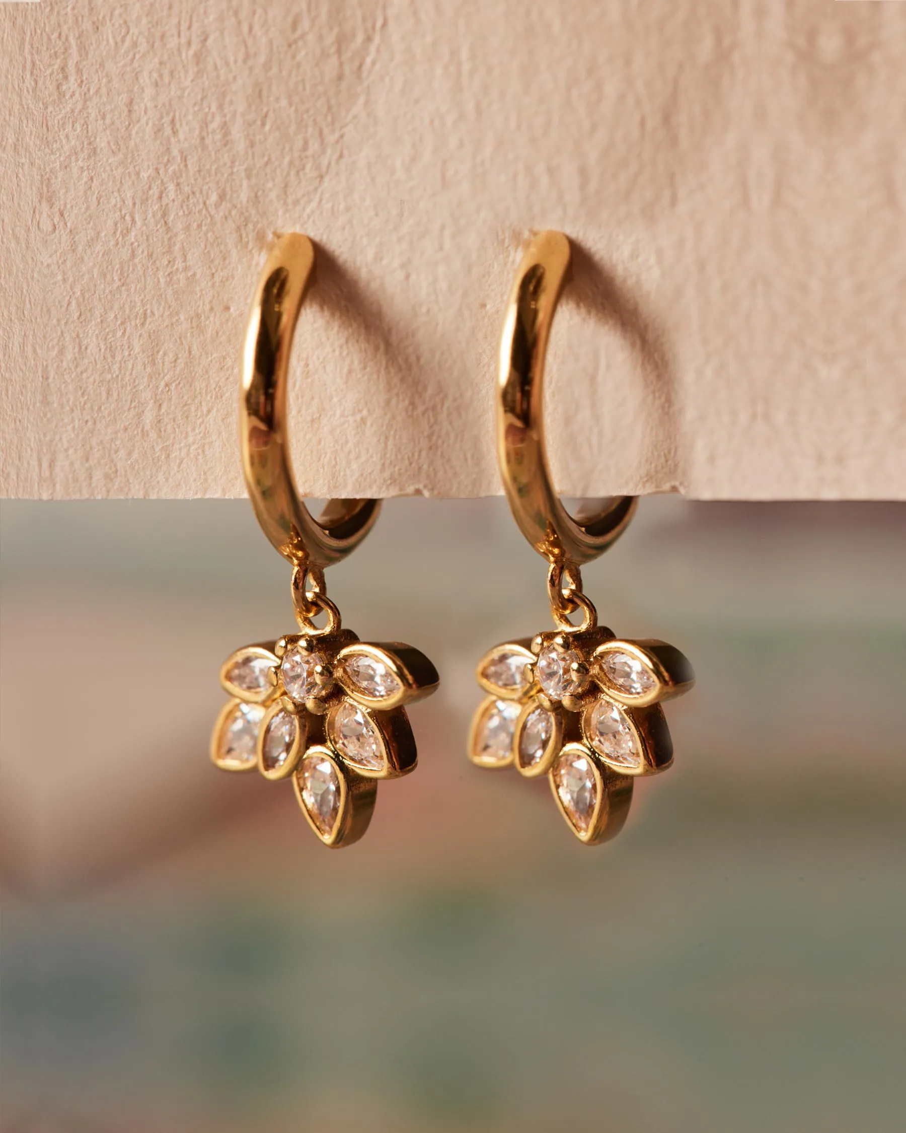 Succulent Hoop Earrings sold by Apodemia