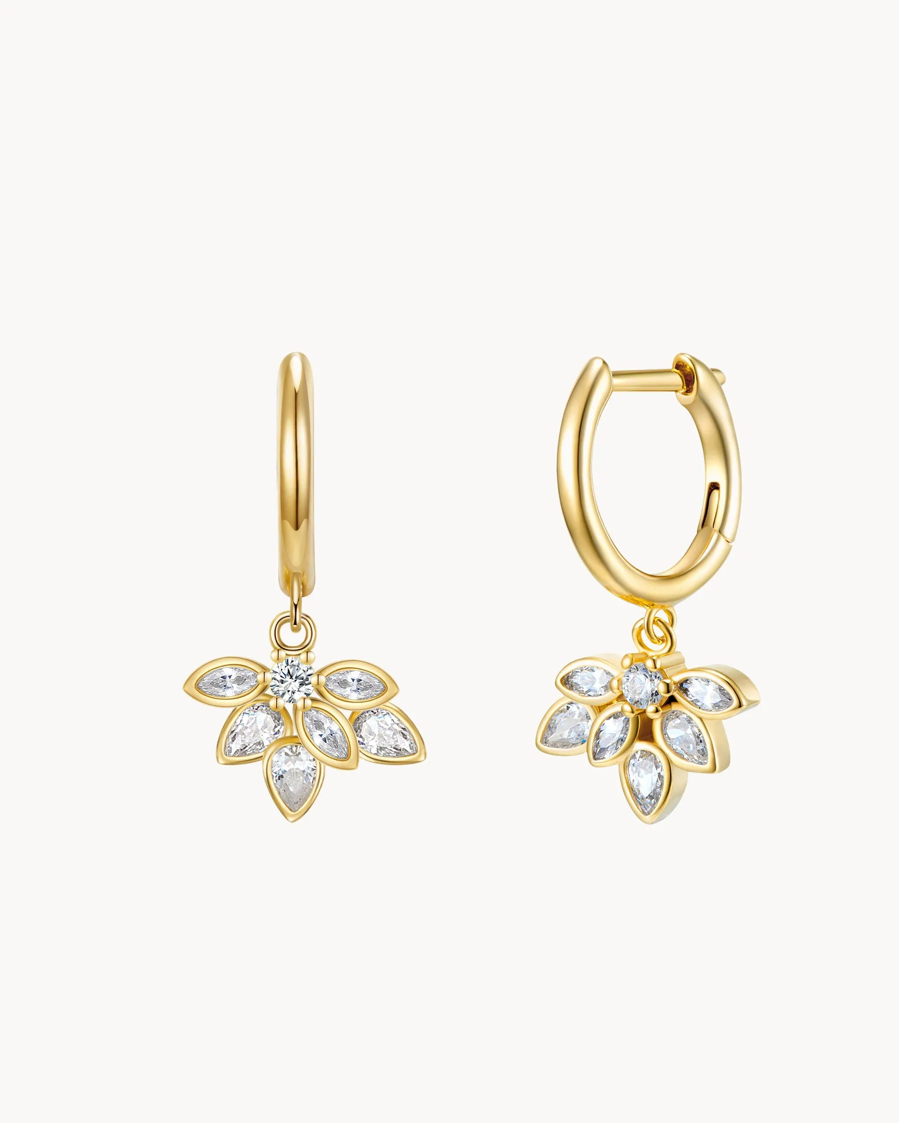 Succulent Hoop Earrings sold by Apodemia product image thumbnail 5