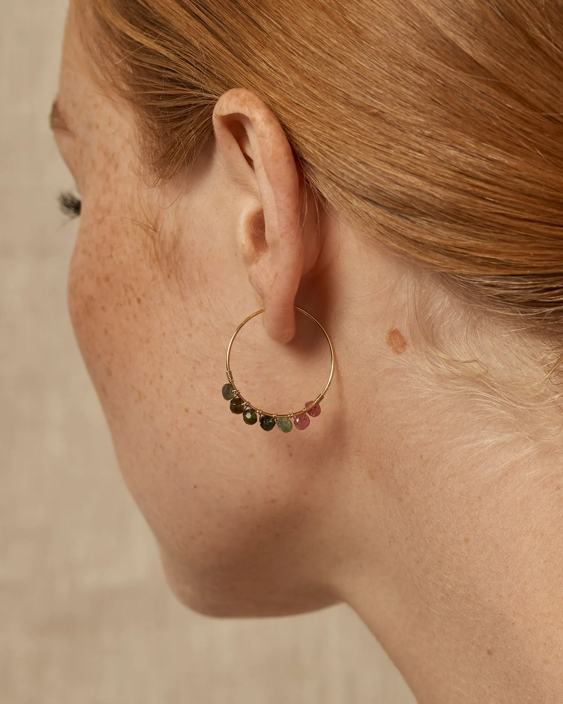 Aletheia Hoop Earrings sold by Apodemia product image thumbnail 3
