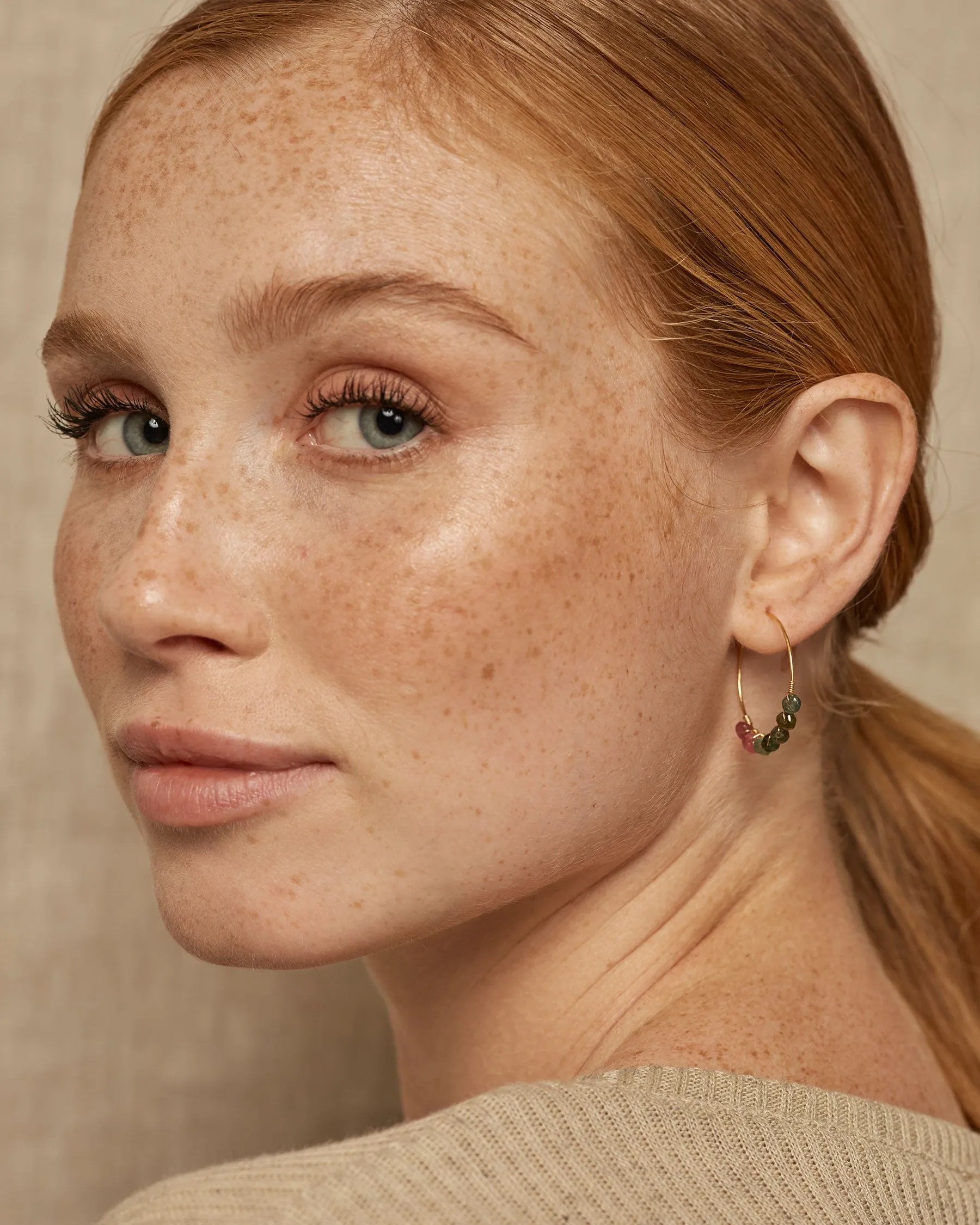 Aletheia Hoop Earrings sold by Apodemia product image thumbnail 2