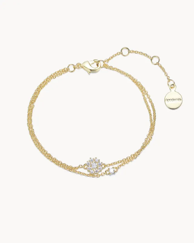 Guadaloupe Multisparkle Bracelet sold by Apodemia