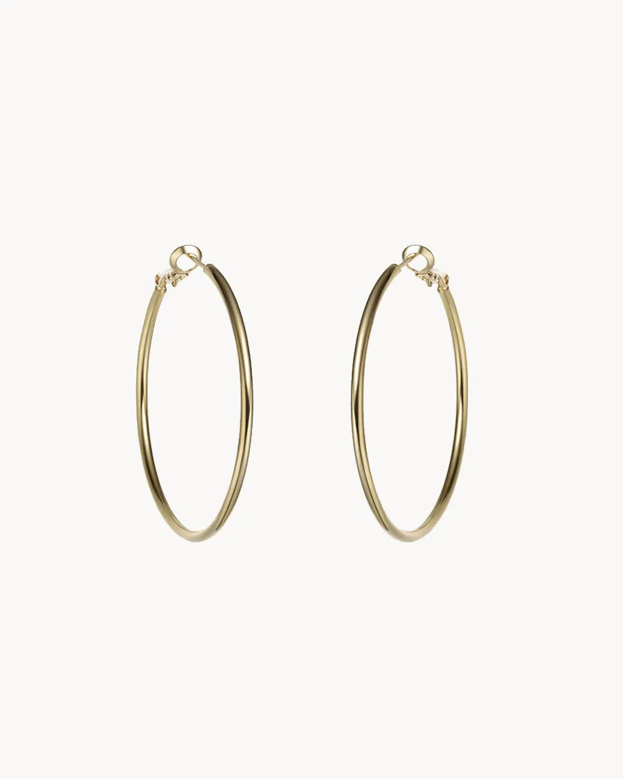 S Hoop Earrings sold by Apodemia product image thumbnail 5