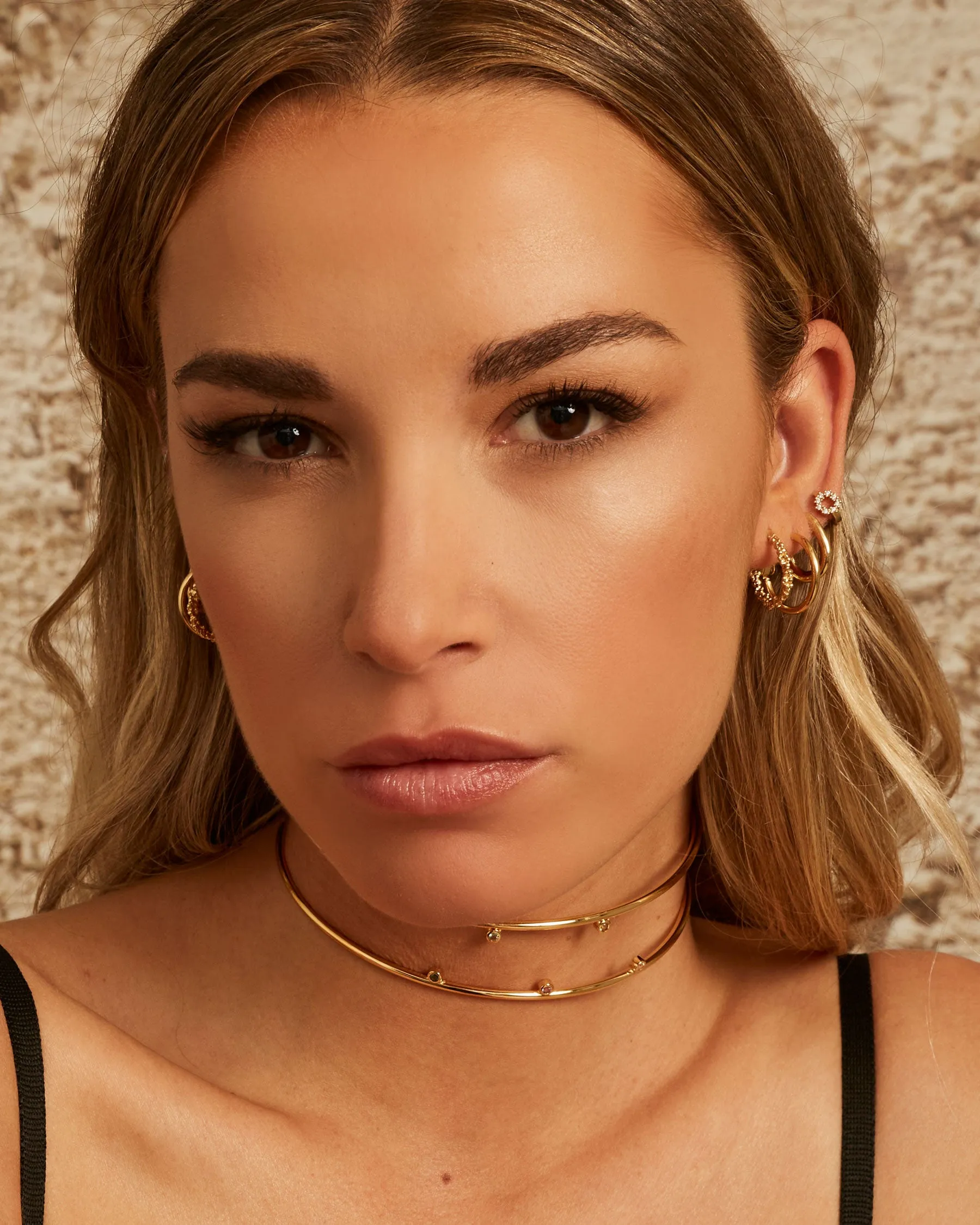 S Hoop Earrings sold by Apodemia product image thumbnail 2