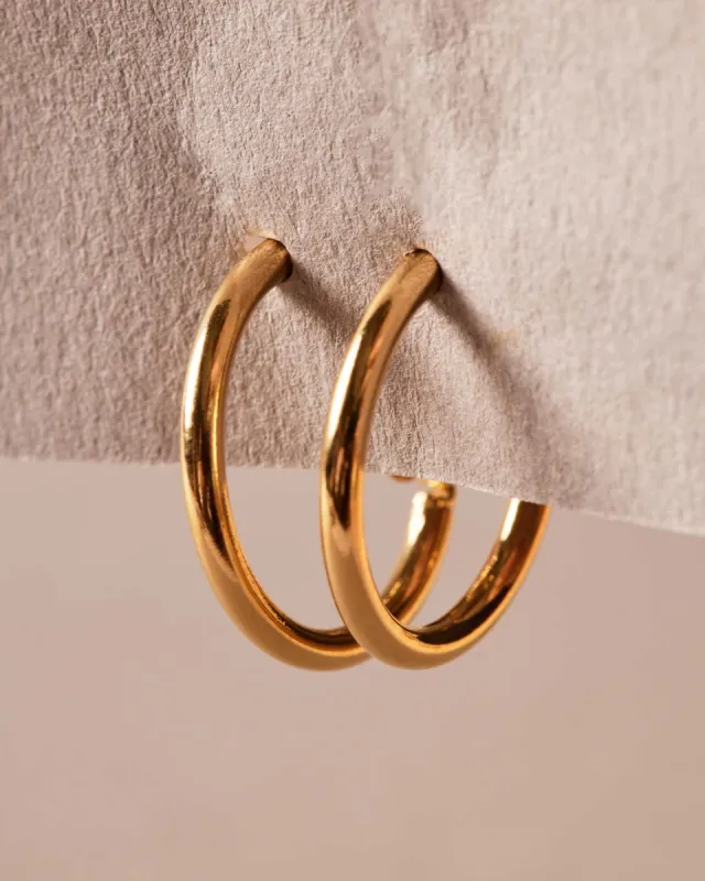 S Hoop Earrings sold by Apodemia