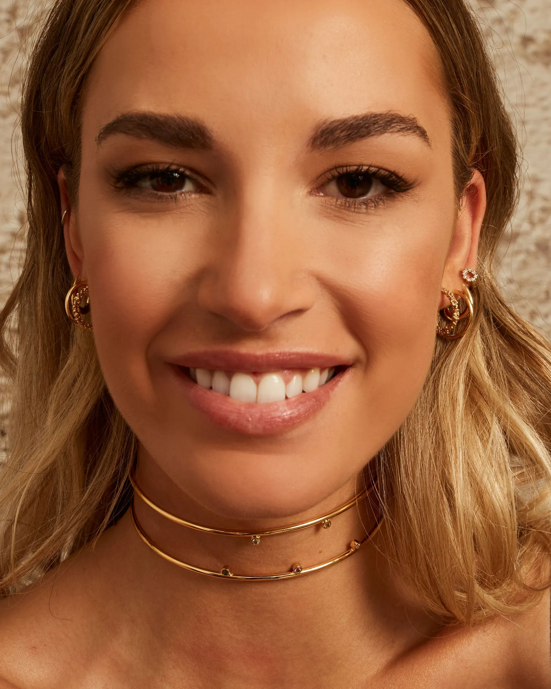 S Hoop Earrings sold by Apodemia product image thumbnail 3