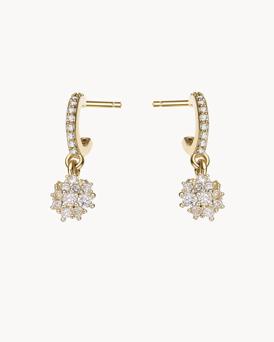 Guadaloupe Mini Round Hoop Earrings | The Gray Box sold by Apodemia product image thumbnail 3