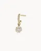 Guadaloupe Mini Round Hoop Earrings | The Gray Box sold by Apodemia