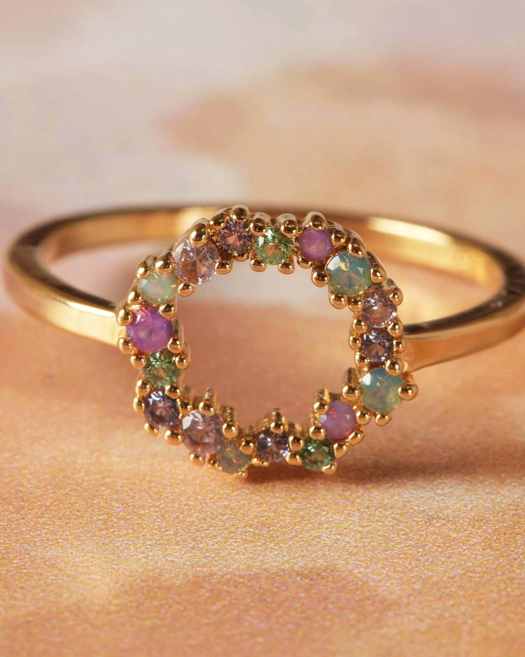 Angelique Rainbow Ring sold by Apodemia