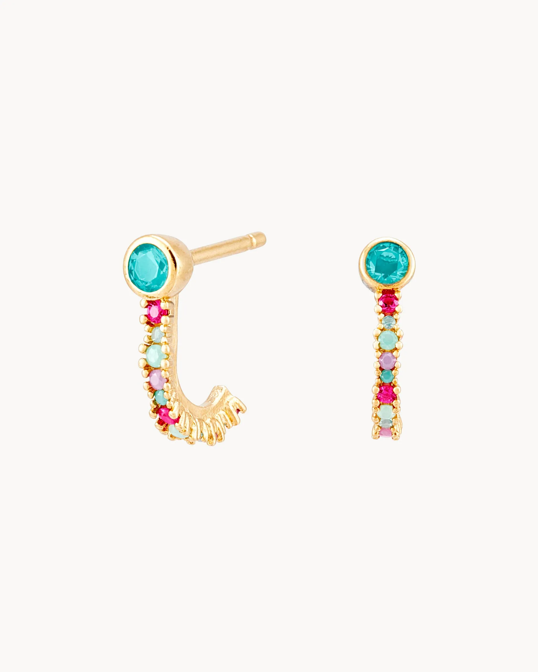 Green Lake Adjusted Earrings sold by Apodemia product image thumbnail 3